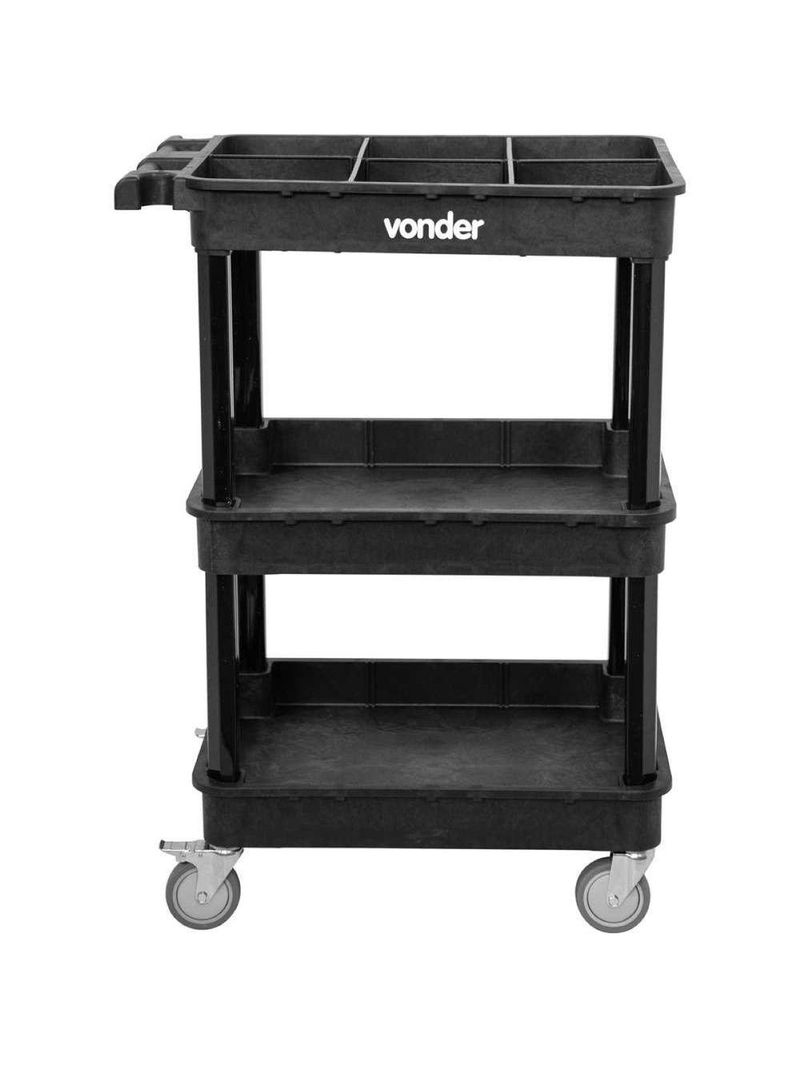 Carro Para Ferramentas Com 3 Bandejas Cfv040 Vonder