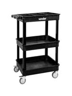 Carro Para Ferramentas Com 3 Bandejas Cfv040 Vonder