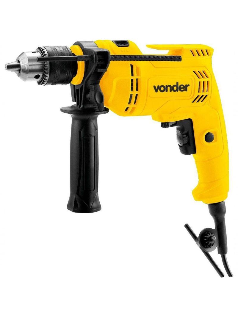 Furadeira Impacto 1-2'' Fiv 519 19 Acessórios Vonder 220V