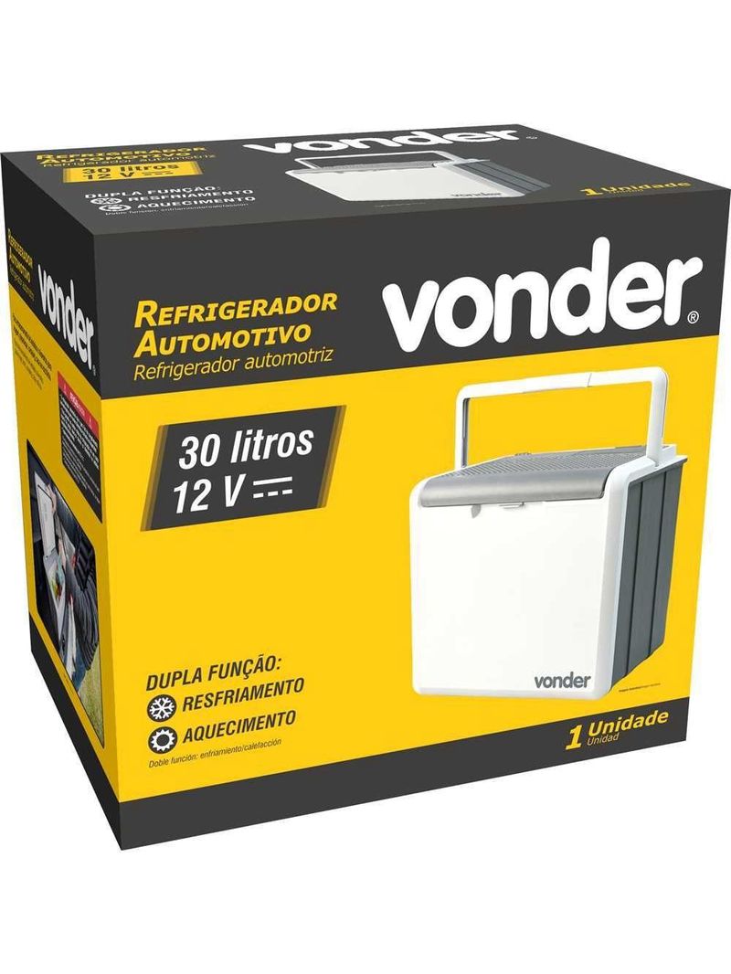 Refrigerador Automotivo 30 Litros 12V Vonder