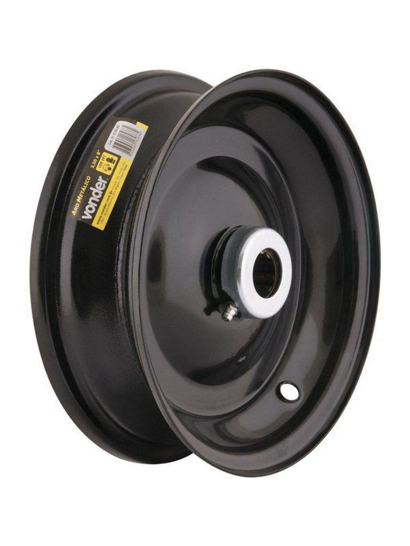 Aro Metálico 3,50x8 200kg Rolamento Rolete Eixo 25mm Vonder