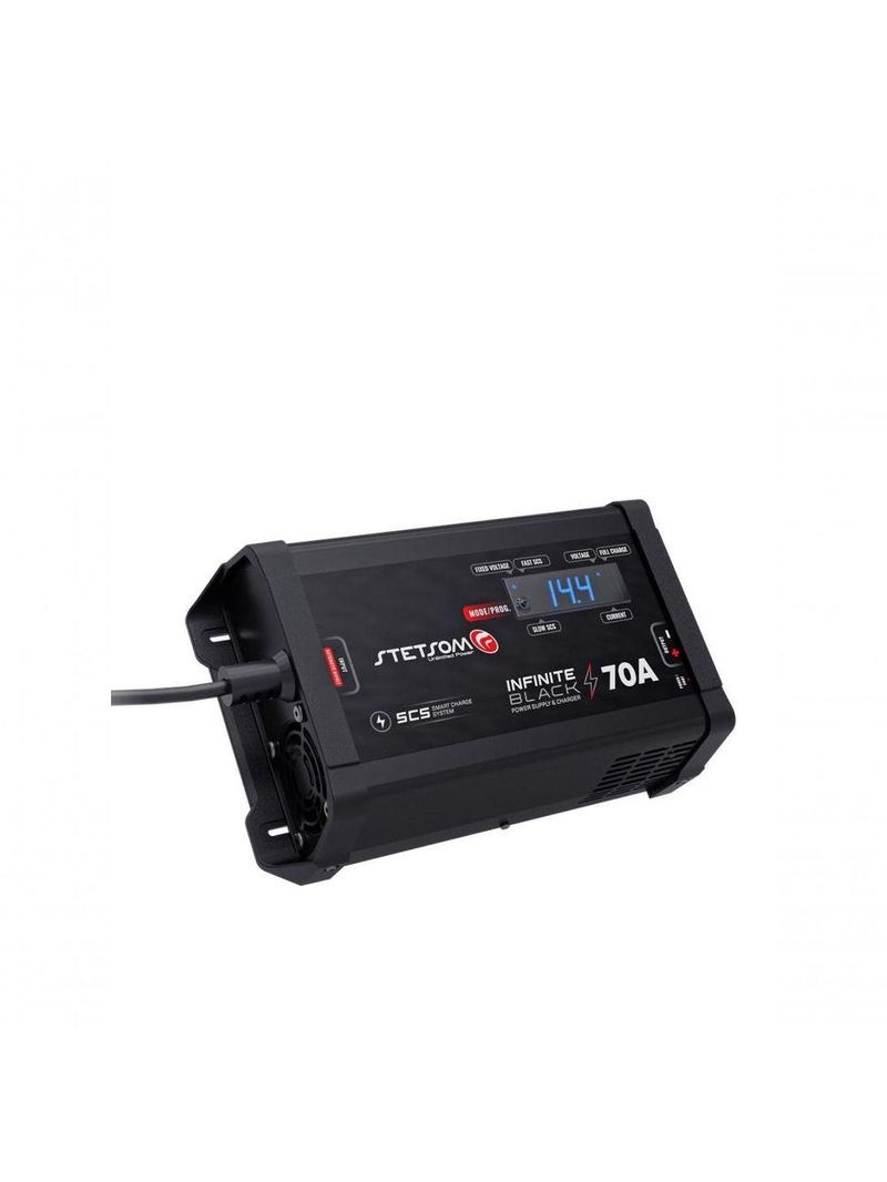 Carregador De Bateria - Fonte Stetsom Infinity Black 70a