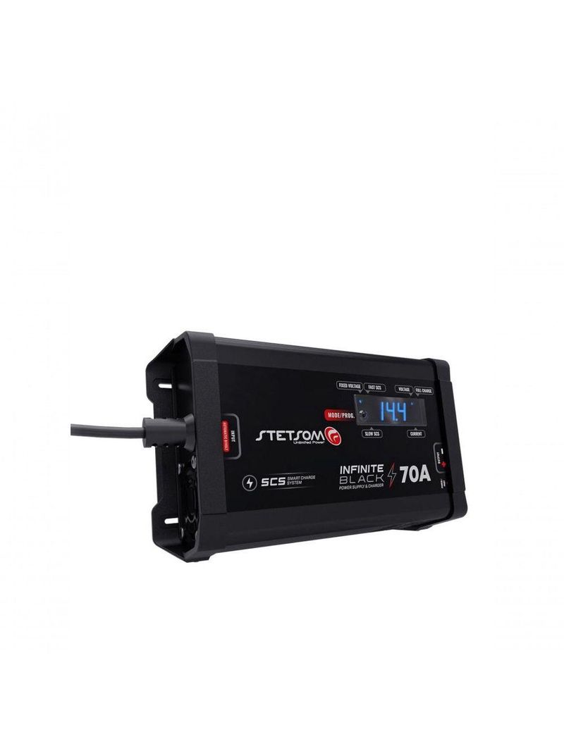 Carregador De Bateria - Fonte Stetsom Infinity Black 70a
