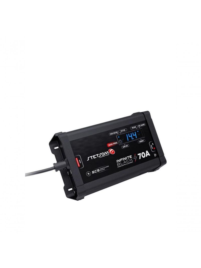 Carregador De Bateria - Fonte Stetsom Infinity Black 70a