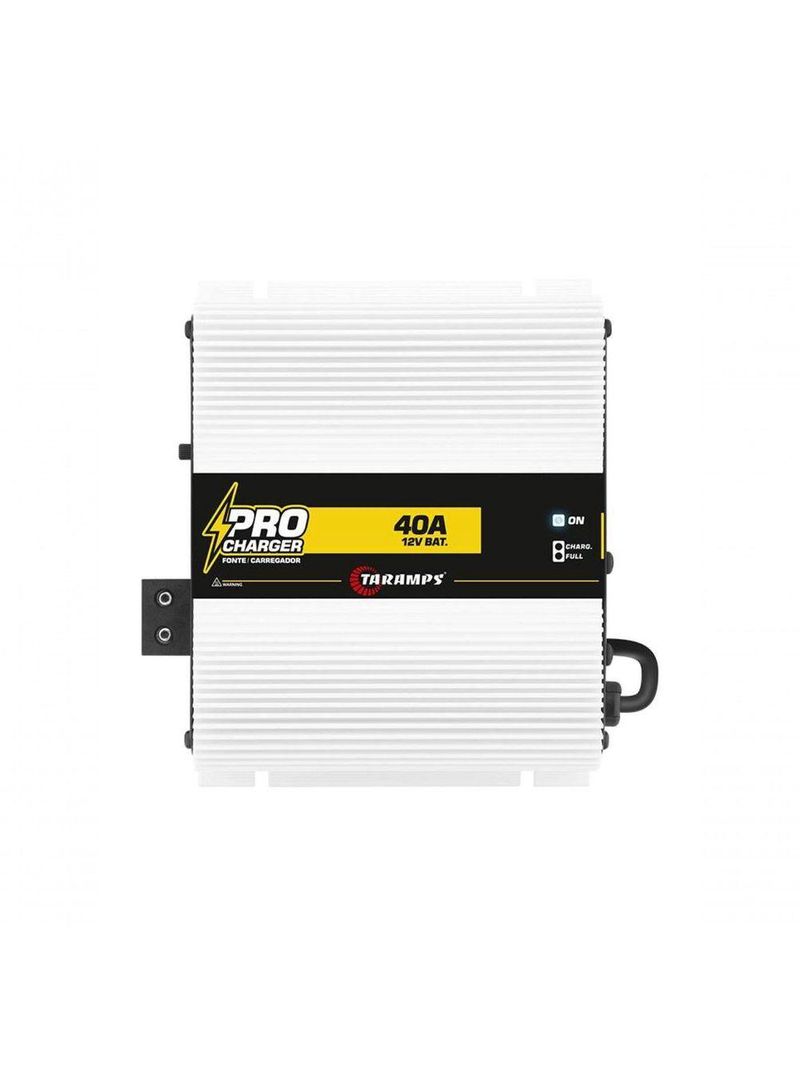 Carregador De Baterias Taramps Pro Charger 40a 0,93kva