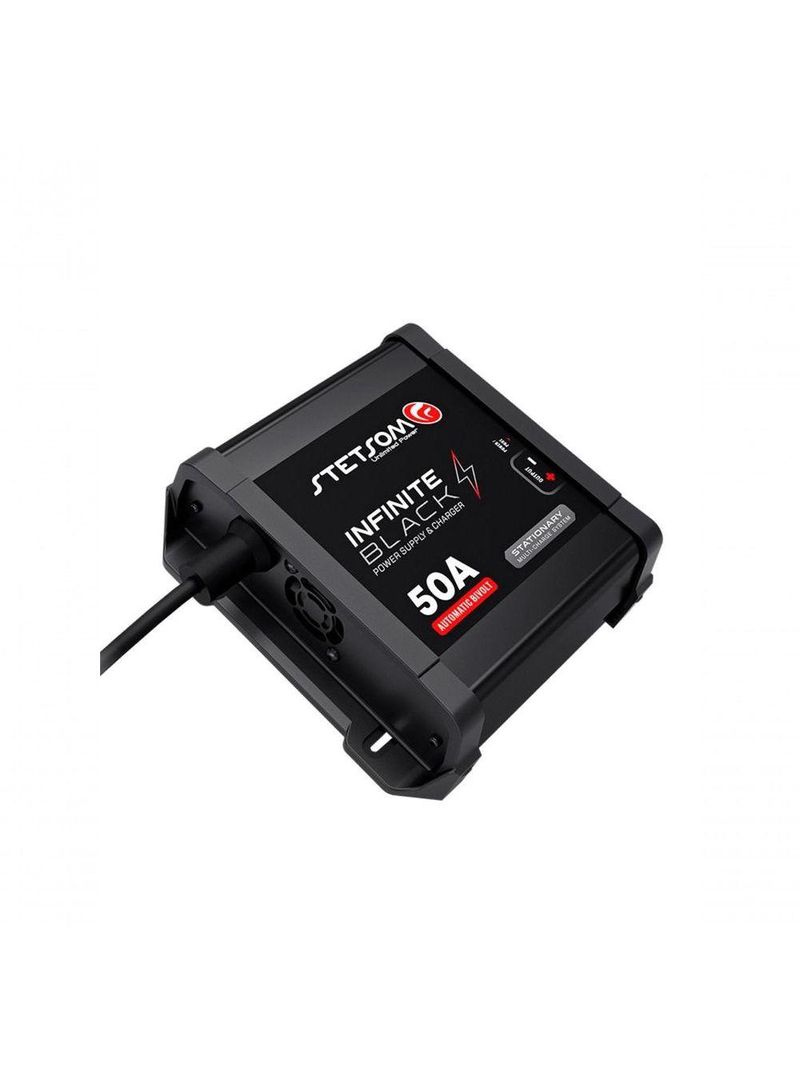 Carregador De Bateria - Fonte Stetsom Infinity Black 50a