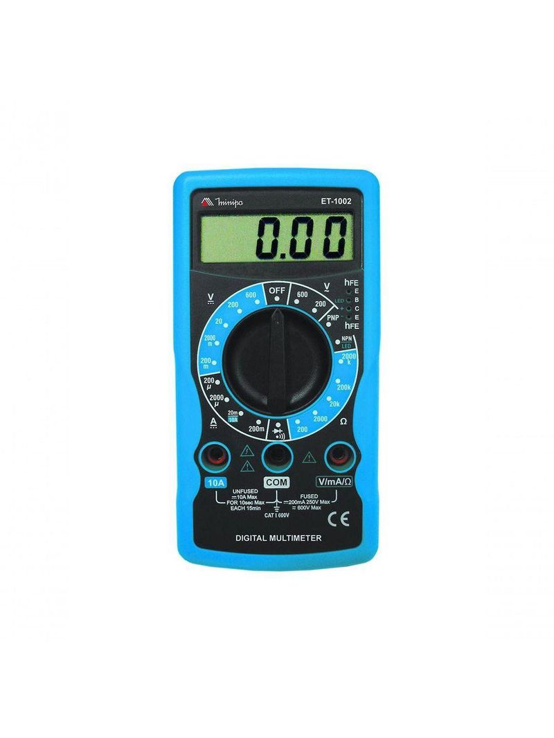 Minipa Et-1002 Multimetro Digital C- 7 Funcoes