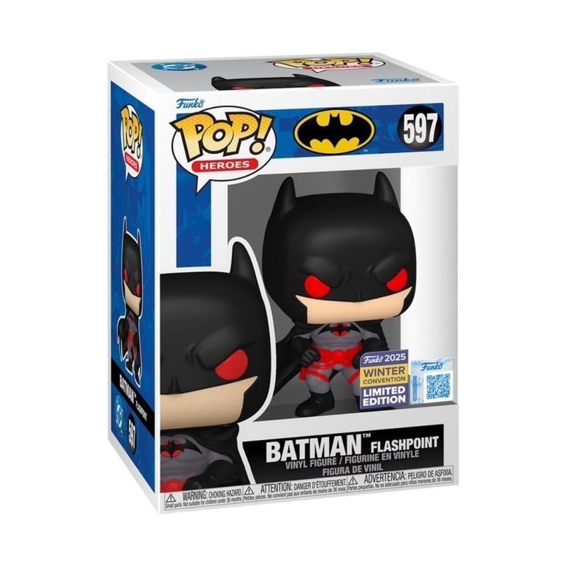 Boneco Funko Pop! Exclusivo Ccxp25 Dc Comics Batman (flashpoint)