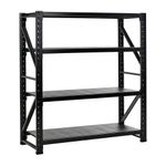 Estante de Aço Industrial Preta Gallant 200kg 2,00m x 2,00m x 0,60m (GPR39ALCMA-PT)