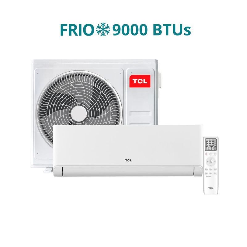 Ar Condicionado Split Inverter TCL BreezeIN AI 9000 BTUs Frio 220V TAC-09CTG3-INV