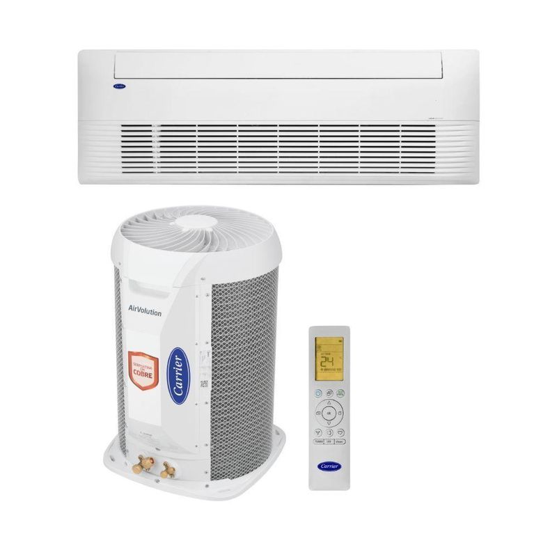 Ar Condicionado Split Cassete 1 Via Carrier 12000 BTUs Frio Inverter 220V R32 38TVCF12515MC