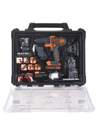 Kit parafusadeira matrix 6x1 20v black decker