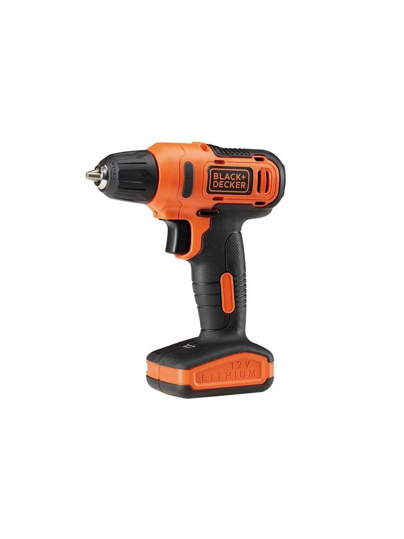 Furadeira e parafusadeira 3/8 12v 13 acessórios black+decker