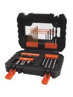 Jogo bits e brocas 31 peças black+decker