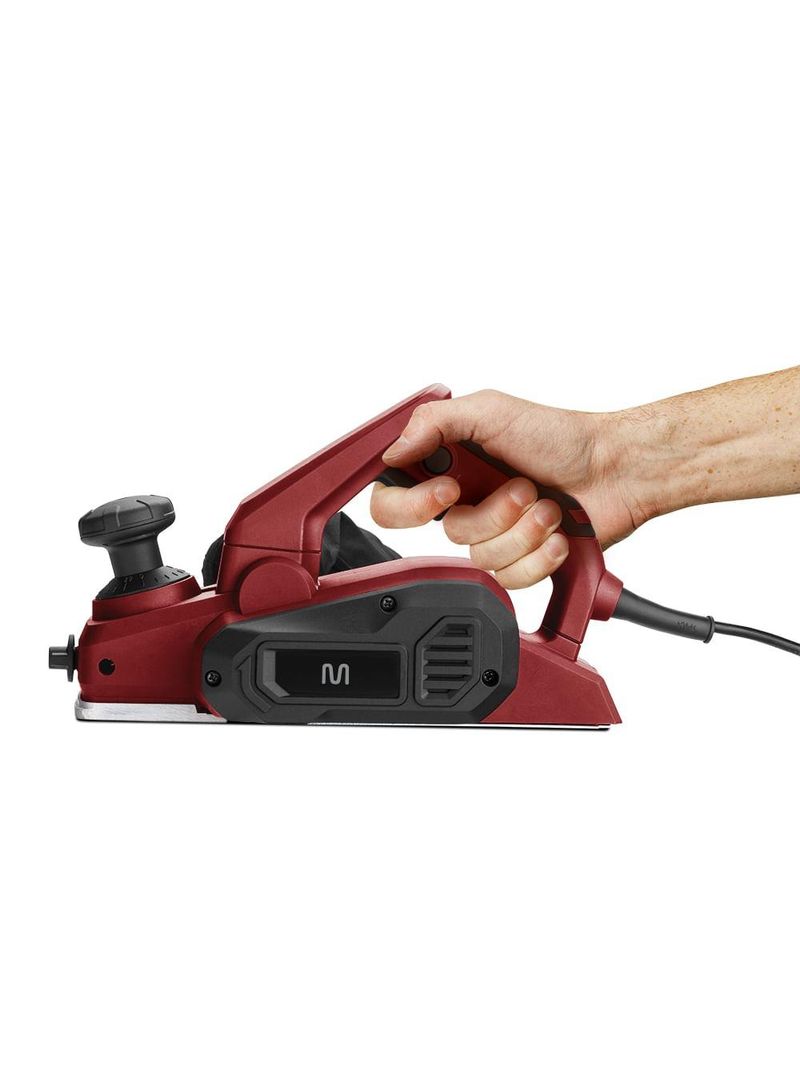 Plaina elétrica 220v com alta precisão e durabilidade 17000rpm + 650w multi - ho242