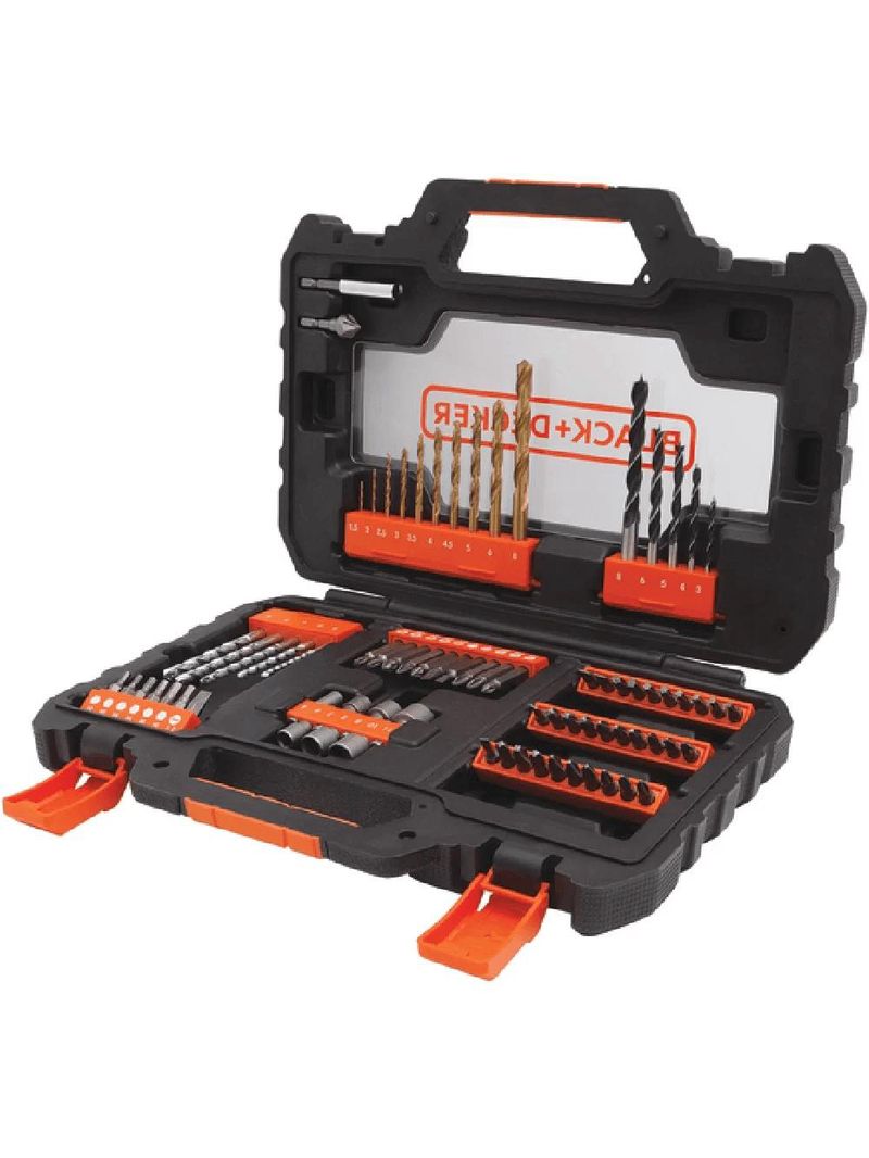 Jogo b+d 76 peças black + decker