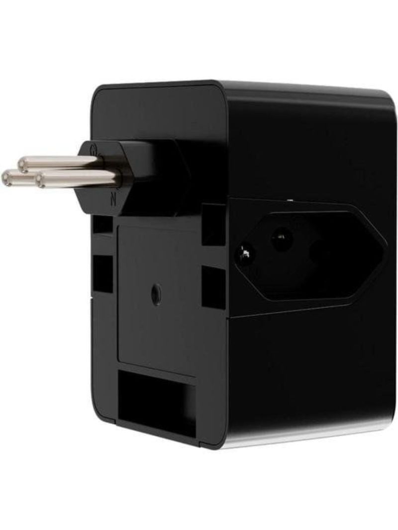 Filtro contra surtos dps 3p energia 3 clamper preto