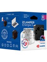 Filtro contra surtos dps 3p energia 3 clamper preto