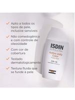 Isdin fotoultra active unify fusion protetor clareador com cor fps99