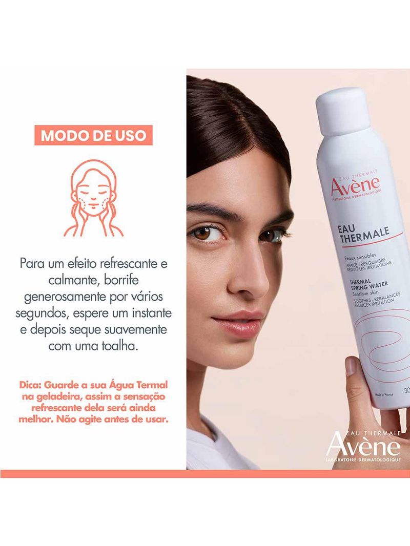 Eau thermale avène - Água termal