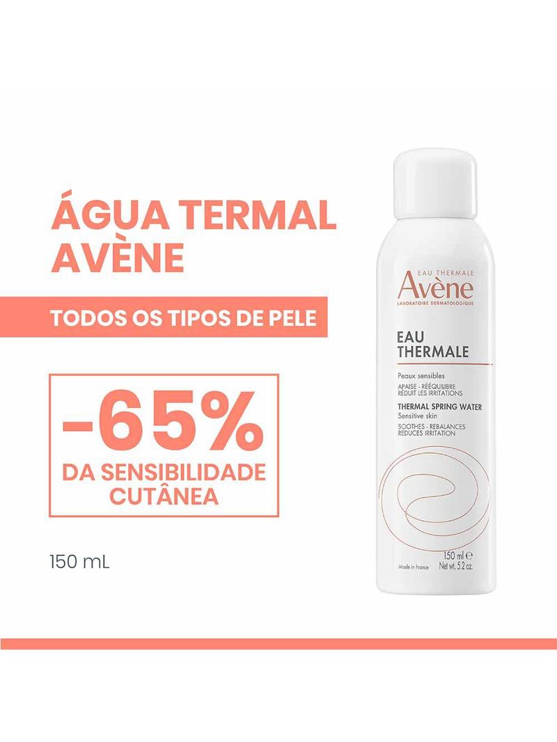 Eau thermale avène - Água termal