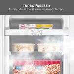 Freezer Vertical Midea 196L 2 Em 1 Turbo MDRU276FZA Branco 110V