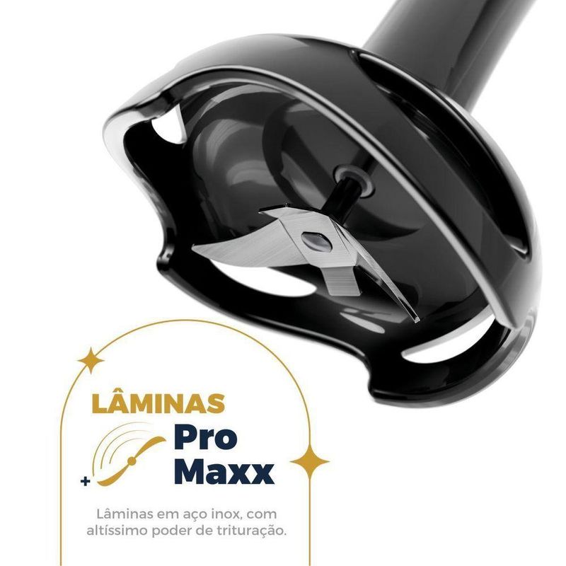Mixer de Mão Britânia BMX40A 400W 2 Velocidades Preto 110V com Copo Medidor