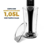 Mixer de Mão Britânia BMX40A 400W 2 Velocidades Preto 110V com Copo Medidor