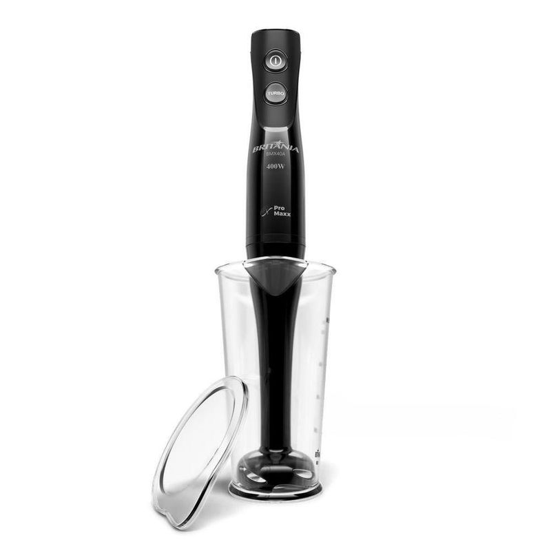 Mixer de Mão Britânia BMX40A 400W 2 Velocidades Preto 110V com Copo Medidor