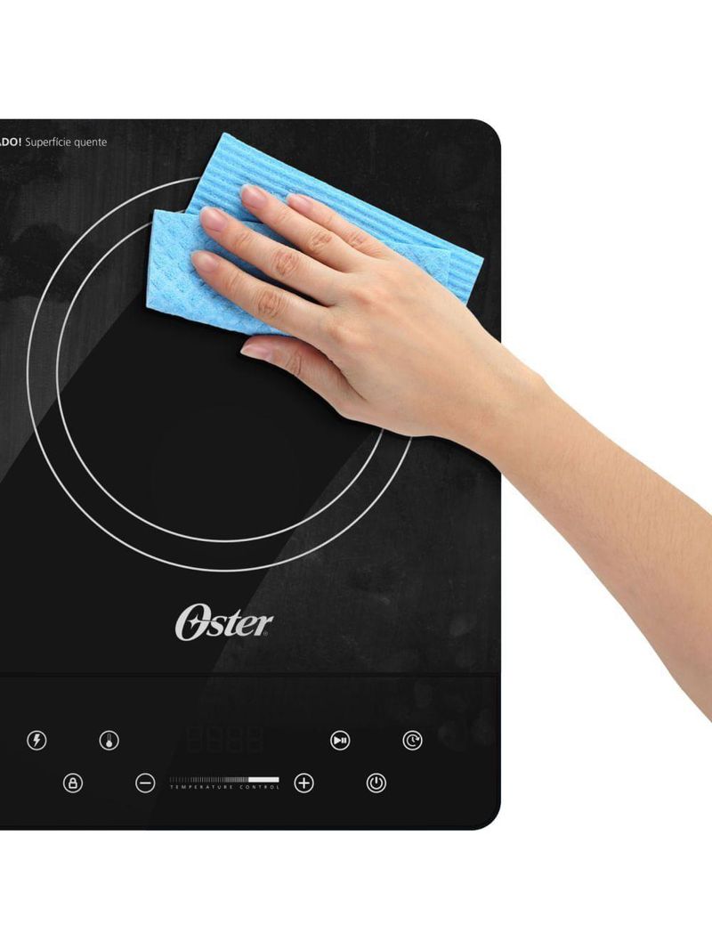 Cooktop De Indução 1 Boca Oster Touch Screen Portátil 110V