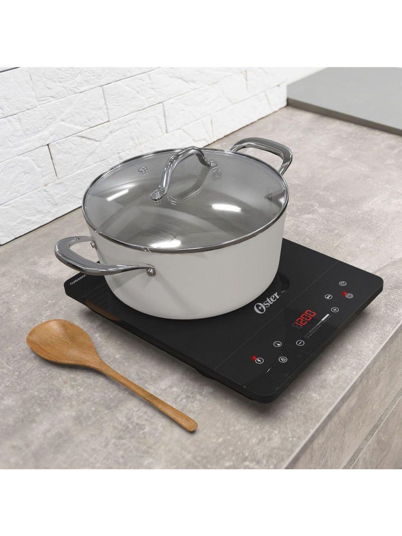 Cooktop De Indução 1 Boca Oster Touch Screen Portátil 110V