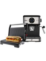 Kit Oster - Cafeteira Espresso Digital E Mini Grill 110V
