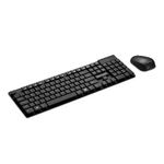 Kit combo teclado e mouse sem fio preto - tc251