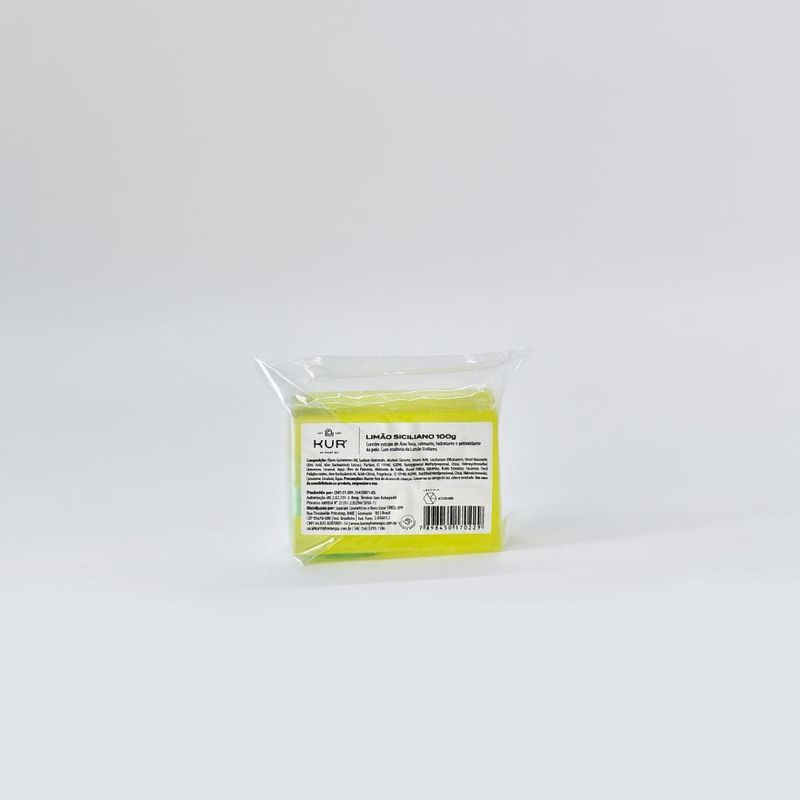 Sabonete em barra limÃo siciliano - 100g