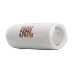 Caixa de som portátil jbl flip 7 bluetooth 35w ip68 ai sound boost 16h bateria branca