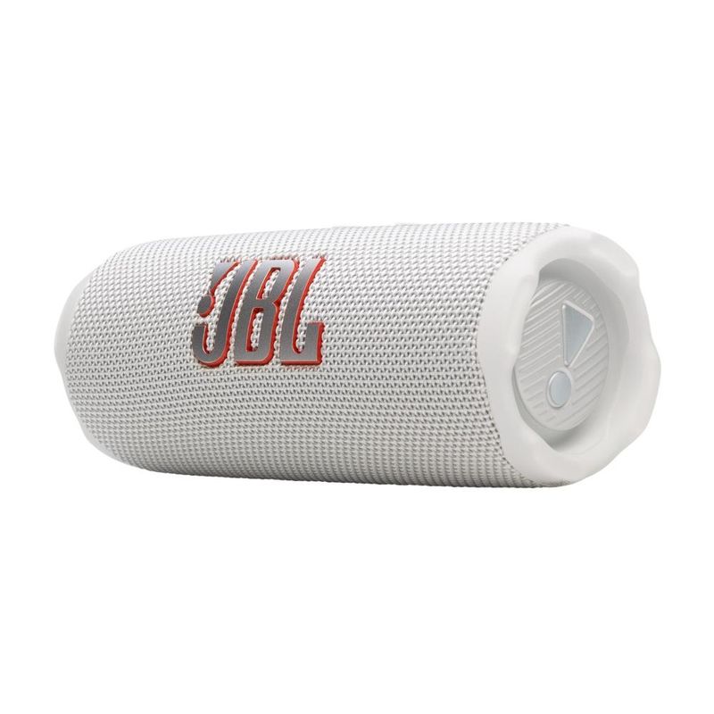 Caixa de som portátil jbl flip 7 bluetooth 35w ip68 ai sound boost 16h bateria branca