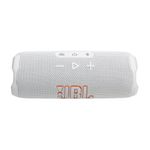 Caixa de som portátil jbl flip 7 bluetooth 35w ip68 ai sound boost 16h bateria branca