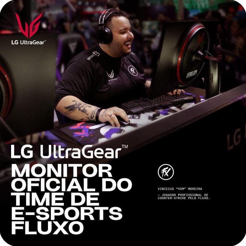 Monitor gamer curvo 34” lg ultragear 34g600a-b quadhd ultrawide 160hz 1ms freesync premium hdr10
