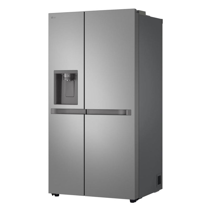Geladeira lg side by side gc-l267klq 638l inox look bivolt inverter wi-fi