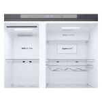 Geladeira lg side by side gc-l267klq 638l inox look bivolt inverter wi-fi