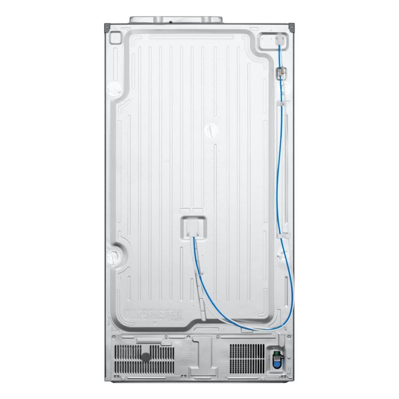 Geladeira lg side by side gc-l267klq 638l inox look bivolt inverter wi-fi
