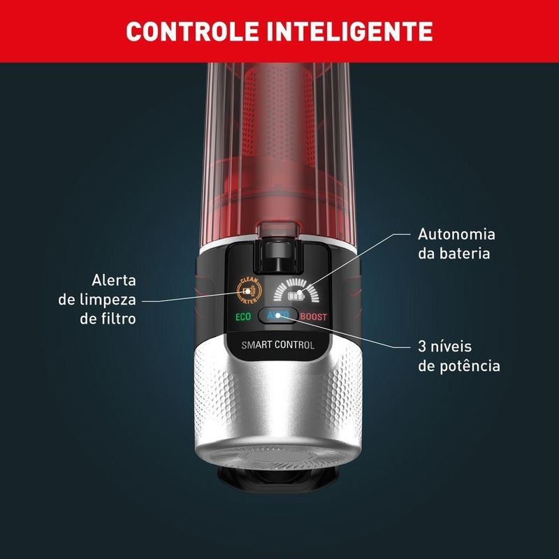 Aspirador de Pó Arno Flexível Sem Fio X-Force Flex 960 RH20 Bivolt