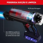 Aspirador de Pó Arno Flexível Sem Fio X-Force Flex 960 RH20 Bivolt