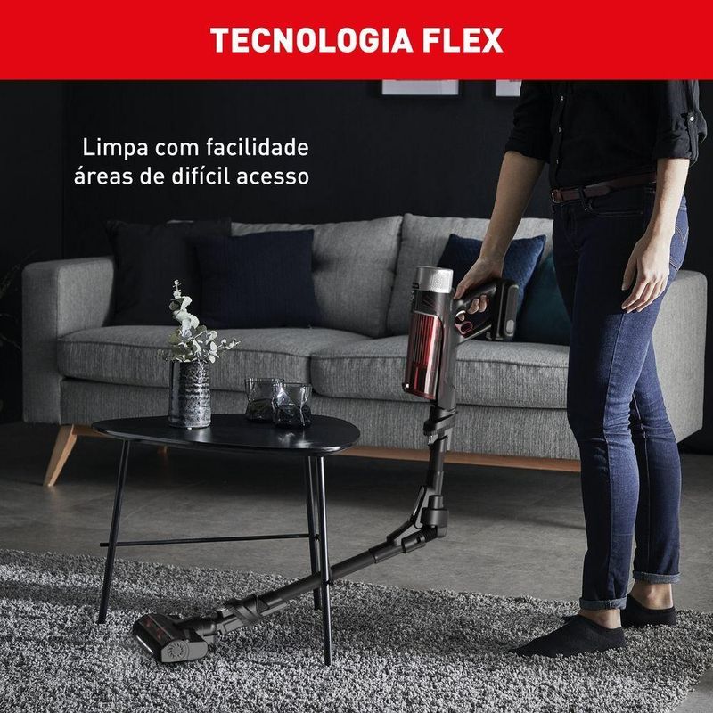 Aspirador de Pó Arno Flexível Sem Fio X-Force Flex 960 RH20 Bivolt