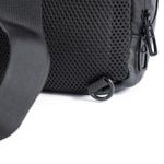 Mochila masculina transversal resistente agua advanced preta