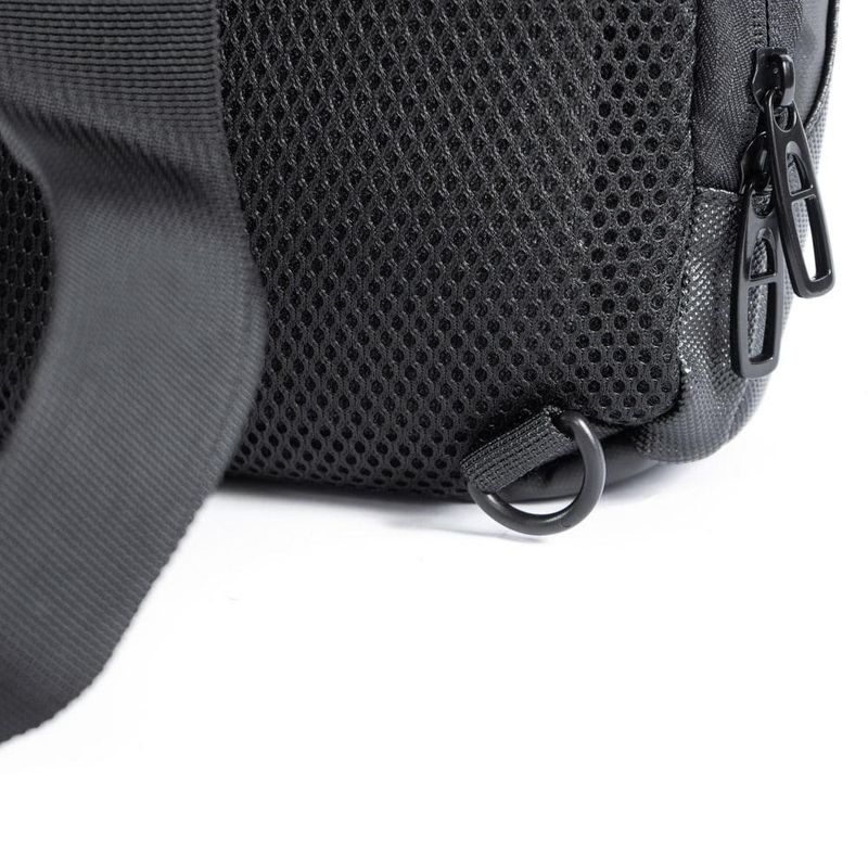 Mochila masculina transversal resistente agua advanced preta