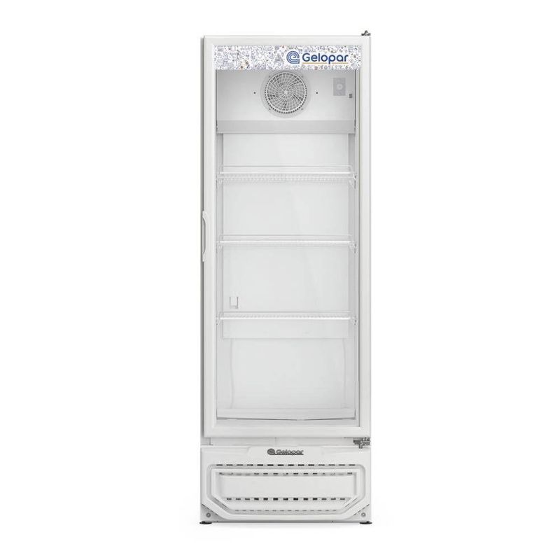 Refrigerador Expositor Vertical Gelopar 410L 1 Porta Vidro Branco 220V GPTU-40 EL BR (81168046)
