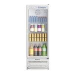 Refrigerador Expositor Vertical Gelopar 410L 1 Porta Vidro Branco 127V GPTU-40 EL BR (81168041)