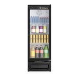 Refrigerador Expositor Vertical Gelopar 410L 1 Porta Vidro Preto 127V GPTU-40 EL PR (81168091)