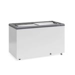 Freezer Gelopar Horizontal 395L 2 Portas de Vidro Branco 220V GHD-400 CZ (81003062)